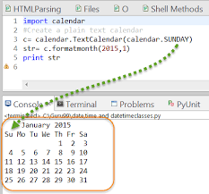Python Calendar Tutorial With Example Python Programming Computer Programming Python
