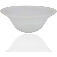 Floor Lamp Shade Globe Replacement Marbleized Swirl Glass Bowl Shade White Walmart Com Walmart Com