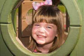 Flor De Pera De Sol De Peekaboo Imagen de archivo