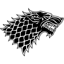 House Stark Sigil Wall Laptop Decal Game Of Thrones 18 Brl Liked On Polyvore Featuring Home Home De House Stark Sigil Stark Sigil Game Of Thrones Sigils