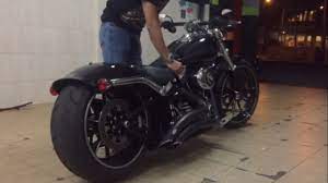 Harley Davidson Softail Slim 13 Bassani Exhaust Youtube Harley Davidson Harley Harley Davidson Baggers
