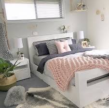 Black And Rose Gold Bedroom Furniture The Bedroom Of Our Customer Style Create Inspire With Our Blush Button Cushion Handmade In Denmar Grey And Gold Bedroom Grey Bedroom Design Pink Bedroom Decor
