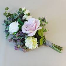 Stunning keepsake wedding bouquets and accessories. Honister Faux Flowers Wedding Bouquet Bridesmaid Artificial Wedding Flowers