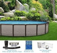 Our above ground pools are designed to provide you with decades of enjoyment and reliability. Element 12 X 24 Oval Above Ground Pool Custom Package Tools Home Improvement Amazon Canada