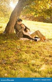 Passionate Love in the Park Stock Image - Image of beautiful, male: 34569111