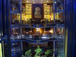 Celebrity Solstice Atrium Foyer Library Card Room Best Cruise Ships Cruise Ship Relaxing Vacations