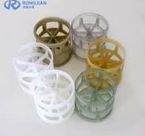 16/25/38/50/76mm Tower Packing Plastic PFA PP Pall Ring ...