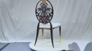 They have got a solid steel construction and two color. Cheap Price Stacking Event Rental Stainless Steel Wedding Dining Chair China Wedding Furniture Stainless Steel Chair Made In China Com