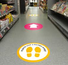 Find & download free graphic resources for floor sticker. Covid Circular R10 Floor Stickers Pack Of 4 Signman