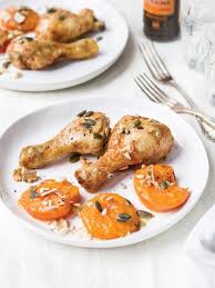Pilons De Poulet Marines Au Miel Et Abricots Recept Kippenbouten Worcestersaus Kip