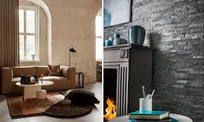 Je veux décorer ma maison avec style et élégance à petit prix ici decoration mur salon avec pierre. Mur En Pierre Apparente Dans Le Salon 14 Idees Pour Le Decorer