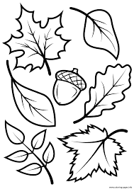 See more ideas about coloring pages, coloring books, adult coloring pages. Fall Leave Nature Coloring Pages Printable
