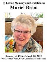 Muriel Brem Obituary (1926