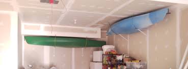 How to make an outdoor kayak storage rack: Diy Garage Kayak Racks Fast Frugal And Effectivefivecentnickel Com