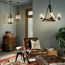Barrington 4 Light Pendant Distressed Black Kichler Lighting