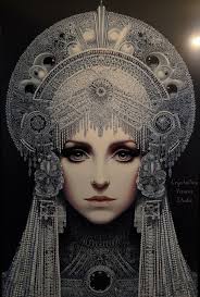 Crystalline visions studio digital art