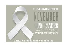 This exposure can be from mainstream smoke — exhaled by a smoker directly — or. Lung Cancer Awareness Month Stop Smoking Template Postermywall