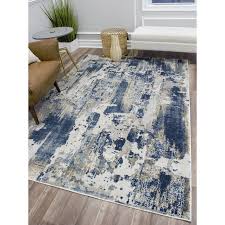 Astor Blue Gray Ivory Area Rug Blue Living Room Decor Navy Blue And Grey Living Room Blue And Gold Living Room