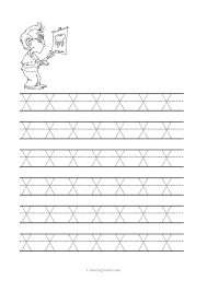 Free Printable Tracing Letter X Worksheets For Preschool Free Preschool Worksheets Alphabet Tracing Worksheets Tracing Worksheets Preschool