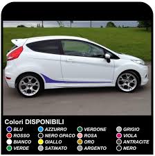 The ford fiesta is a supermini marketed by ford since 1976 over seven generations. Ford Fiesta Mk7 8 Und Grafiken Stickerbogen Streifen Fiesta Abziehbilder Auto Seitlichen Bandern Fur Ford Fiesta Fiesta