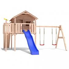 Spielhaus kinderspielhaus serie tom hier haus 6 100% fsc. Spielhaus Mit Rutsche Colino Turmanbau Holz Im Test
