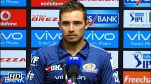 New zealand,chennai super kings,essex,mumbai indians,new zealand. Ipl 9 Mi Vs Srh Mumbai Indians Will Bounce Back Tim Southee Youtube