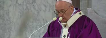 La fe nos llama a acoger la verdad y a ser testigos, ante dios y ante nuestros hermanos. El Papa La Cuaresma No Es Para Derramar Moralismos Innecesarios Sino Para Reconocer Que Somos Amados Por Dios