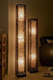 Rattanlampe Clara Quadratisch 164cm Stehlampen Wohnzimmer Lampen Und Leuchten Lampe