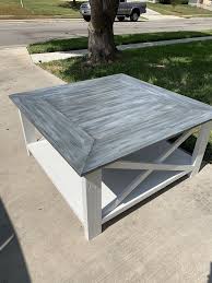 How To Build A Diy Square Farmhouse Coffee Table Coffee Table Farmhouse Diy Farmhouse Coffee Table Coffee Table