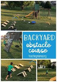 Backyard Obstacle Course Backyard Obstacle Course Kids Obstacle Course Toddler Obstacle Course
