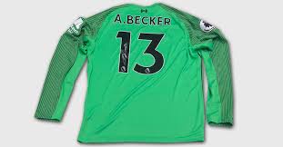 Game log, goals, assists, played minutes, completed passes and shots. Liverpool Goalkeeper Alisson Becker S Originally Signed Shirt