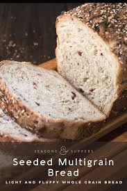 Seeded Multigrain Bread Multigrain Bread Recipe Bread Recipes Homemade Seeded Bread Recipes