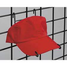 Black Gridwall Single Hat Display