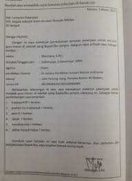 Surat lamaran pekerjaan biasanya berbentuk sebagai surat pengantar atas berbagai lampiran lain sehingga menjadi satu berkas lamaran kerja. Sebutkan Unsur Unsur Surat Lamaran Pekerjaan Masnurul