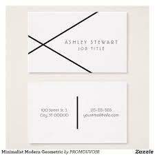 Minimalist Modern Geometric Business Card Zazzle Com In 2020 Minimalist Business Cards Business Card Inspiration Modern Business Cards