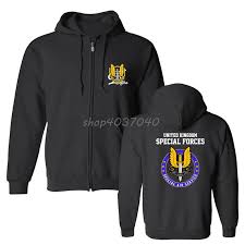 New Fashion Print Hoodies New Special Air Service Sas United Kingdom Print Sweatshirtss Men Cotton