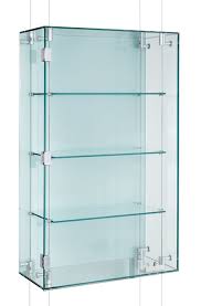 Most sit on the floor, although there are some that are small enough to sit on a desk. Bespoke Suspended Glass Display Cabinets Minimalist Design Shopkit