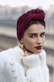 Turban femme style rétro