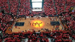 atlanta hawks basketball game at philips arena in atlanta