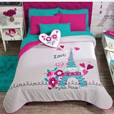 This comforter and pillow set blends seamlessly with your bed to create a uniform and inviting look. Pin On Girl Rooms