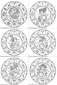 Libra Zodiac Sign Coloring Pages For Adults Zodiac Signs Colors Coloring Pages Halloween Coloring Pages Printable