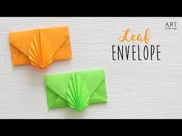 Mini envelope pins for swapping. Diy Leaf Envelope Paper Envelope Making Youtube Paper Envelopes Origami Envelope Easy Envelope