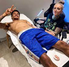 The england midfielder's inking just above his left elbow was on display during. Tottenham Hotspur Banter Dele Alli Got An Avenger Tattoo Facebook