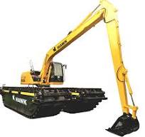 Amphibious Swamp Excavator Tracks | Hawk Excavator