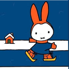 Pin Van Cristina Horta Op Nijntje Miffy Schaatsen Voor Kinderen Illustratie