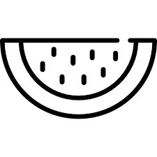 Slice Of Watermelon Free Vector Icons Designed By Freepik Easy Drawings Art Drawings Simple Cute Little Drawings