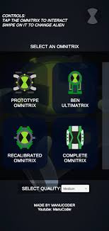 Omnitrix simulator 3d | over 10 aliens viewer mod apk is a modified version of. Omnitrix Simulator 3d 2 5 1 Descargar Para Android Apk Gratis