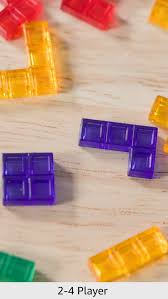 Travel Blokus Strategy Game for Kids Family, Board Game for 2 to 4 Players  with 4 Color Pieces, Gift for Ages 7 Years Old and Up, Board Games