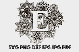 Download Mandala Layered Letters Svg Project Free Svg Cut File