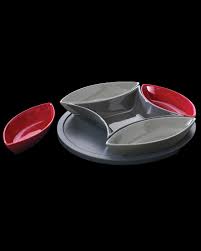 Set Aperitif Tournant Rouge Du Bruit Dans La Cuisine Plateau Aperitif Aperitif Plateau